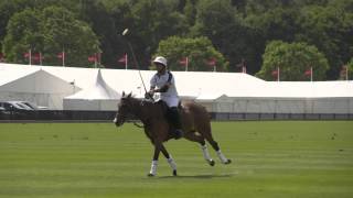 King Power Polo Team in the Semis of the Queens Cup 2015 [upl. by Llydnek]