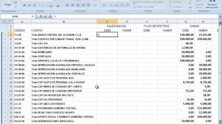 Contabilidad Gubernamental en excel parte 4 balance general [upl. by Zelle]