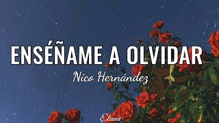 Nico Hernández  Enséñame a olvidar letraLyric [upl. by Aicillyhp621]