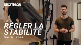 TUTO  Comment bien stabiliser son vélo elliptique  Decathlon [upl. by Lennard]