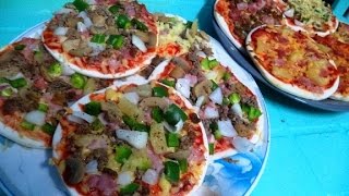 Quick and Easy FILIPINO STYLE PIZZA [upl. by Anelak213]