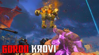 BLACK OPS 3 ZOMBIES quotGOROD KROVIquot SOLO EASTER EGG BOSS ATTEMPT GAMEPLAY BO3 Zombies [upl. by Liatris]