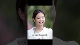 Jennies so nervous🫣 jennie blackpink idol varietyshow [upl. by Bowman]