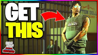 HOW TO GET THE quotBAIL ENFORCEMENTquot VEST OUTFIT in GTA ONLINE Next Gen Only [upl. by Gunn]