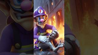 Mario Bros team has a BAD day BEING FIREFIGHTERS mario mariobros supermariobros [upl. by Starinsky104]