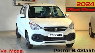 Celerio Vxi 2024 Model New Updated ✅  Detailed Review ₹642 lakh [upl. by Hew]