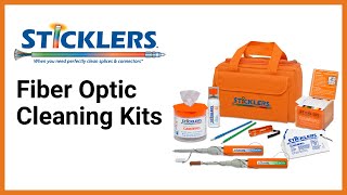 Sticklers Fiber Optic Cleaning Kits [upl. by Alrrats]