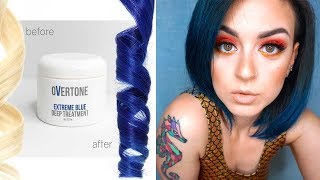 OVERTONE DEEP TREATMENT Review amp Demo and Hair Color Tips [upl. by Perloff254]