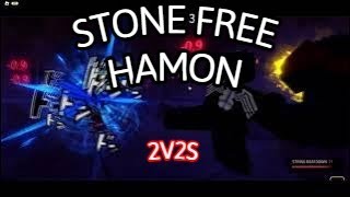 Stone Free Hamon in 2v2s is good YBA [upl. by Ner388]