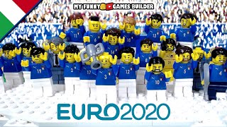 Italy Winner Euro 2020 in Lego Football • Italia Campione dEuropa Euro 2020 [upl. by Suiramed203]