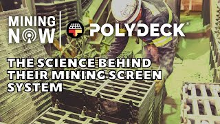 Polydecks explains The Science Behind their Mining Screen System [upl. by Ahsekahs691]