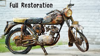 Full RESTORATION 60 Years Old Destroyed British Motorcycle [upl. by Felix]