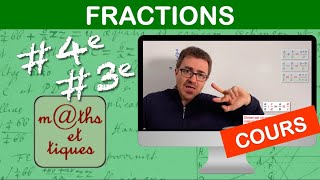 Effectuer des multiplications de fractions 1  Quatrième [upl. by Louise]