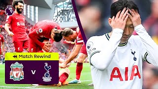 FAST START amp CRAZY FINISH 7 GOALS  Liverpool vs Spurs  Premier League Highlights [upl. by Cleary]