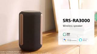 Sony SRSRA3000 360 RA Wireless Speaker  JB HiFi [upl. by Amihsat829]