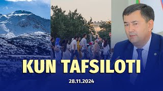 Samarqandning yangi hokimi va qotilga umrbod qamoq jazosi — 28noyabr dayjesti [upl. by Shaum]