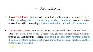 Picosecond and Attosecond Lasers [upl. by Ninaj]