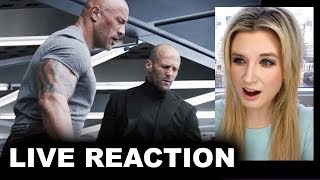 Hobbs and Shaw Official Trailer 2 Reaction [upl. by Dawkins286]