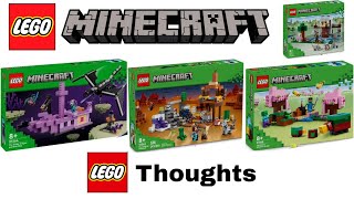 LEGO Minecraft Summer 2024 Sets  Thoughts [upl. by Admama]