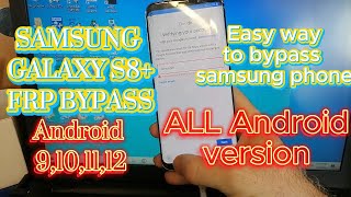 Samsung S8 Plus G955F Frp Bypass  S8 Google account remove with chimera tool simple and easy [upl. by Consuela]