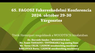 LXV FAGOSZ Fakereskedelmi Konferencia – október 29  Dr Horváth Sándor előadása [upl. by Hugues]