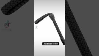 Black Bull Whip 16 Plaits Paracord bantoro [upl. by Mcclimans812]