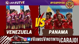 VENEZUELA VS PANAMA AMISTOSO FEMENINO EN VIVO [upl. by Sirahs]