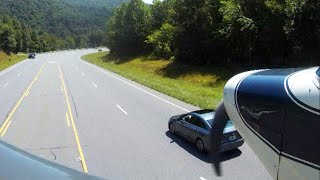 Pilot Makes Emergency Landing on Busy Highway [upl. by Ahseinar]