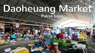 Daoheuang Market Pakse Laos [upl. by Dennie]