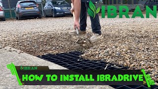 How to Install Gravel Grids for your Driveway  IBRAN Installation Guide [upl. by Burtis]