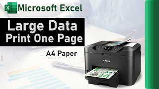 How to Print Long Data Excel Sheet  How to Print Perfect Data Microsoft Excel  By Hari Sir [upl. by Talich143]