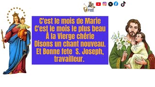 Mercredi 1er Mai 2024 mercredi 5ème Semaine du Temps Pascal — S Joseph travailleur Mémoire f… [upl. by Kachine207]