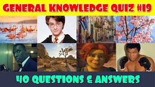 General Knowledge Trivia Quiz Part 19 [upl. by Nywg]