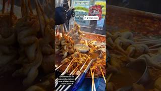 myeongdong streetfood southkorea foodie fyp travel korea market [upl. by Harlin]