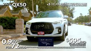 Bert Ogden INFINITI  Lease A 2024 INFINITI QX50 [upl. by Attinahs43]