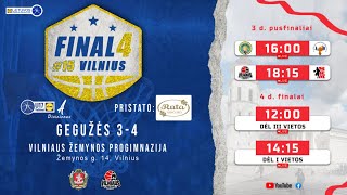 LIDLMKL U17 A div vaikinų pusfinalis  Vilniaus KM I –Sostinės KM I„Funtastiklt“ [upl. by Yzmar631]