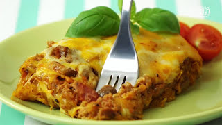 Lasagne z nachos Meksykański przepis [upl. by Joell]