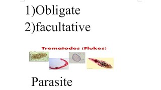 OBLIGATE AND FACULTATIVE PARASITE [upl. by Cumine]