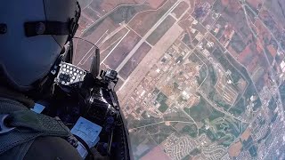 Experience an Epic F16 Flight from the Pilots Perspective [upl. by Onaicnop]