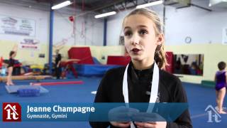 Le Club de gymnastique Gymini fait bonne figure en compétition [upl. by Bidget245]