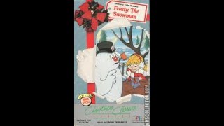 Frosty The Snowman Full 1989 International Video Entertainment VHS [upl. by Airotciv]