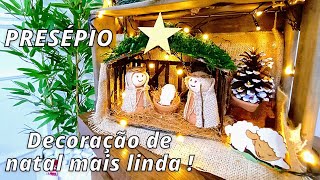 VEJA COMO FAZER UMA LINDA DECORAÇÃO DE NATAL MAIS FÁCIL DO MUNDO [upl. by Ohs661]