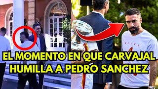 CARVAJAL Y SU GESTO A PEDRO SANCHEZ NI LO MIRA [upl. by Welker463]