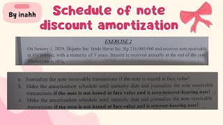 schedule of note discount amortization  Akuntansi Keuangan Menengah 1 AKM [upl. by Adeys275]