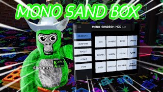 gorilla tag mono sand box review lag voice gorillatag gorillatagvr gorillatagfun [upl. by Heydon]