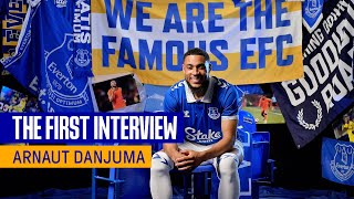 ARNAUT DANJUMA SIGNS FOR EVERTON [upl. by Redneval57]