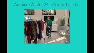 Colour Trends for your AutumnWinter24 Wardrobe [upl. by Leena]