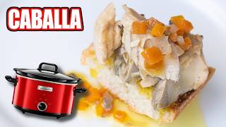 ✅ Cómo hacer CABALLA en ESCABECHE ▶ Recetas en olla lenta PESCADO [upl. by Gnuhp964]