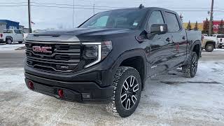 2023 GMC Sierra 1500 AT4 Review  Wolfe GMC Buick Edmonton [upl. by Annaehs709]