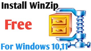 WINZIP  HOW TO INSTALL WINZIP  HOW TO DOWNLOAD WINZIP  HOW TO INSTALL WINZIP FOR FREE  FREE WIN [upl. by Lehet]